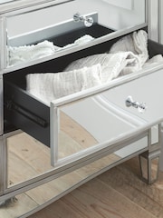 Birlea Mirrored Elysee 6 Drawer Wide Chest - Image 3 of 8