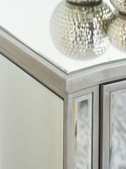 Birlea Mirrored Elysee 6 Drawer Wide Chest - Image 5 of 8