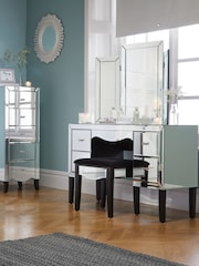 Birlea Mirrored Palermo 4 Drawer Dressing Table - Image 3 of 6