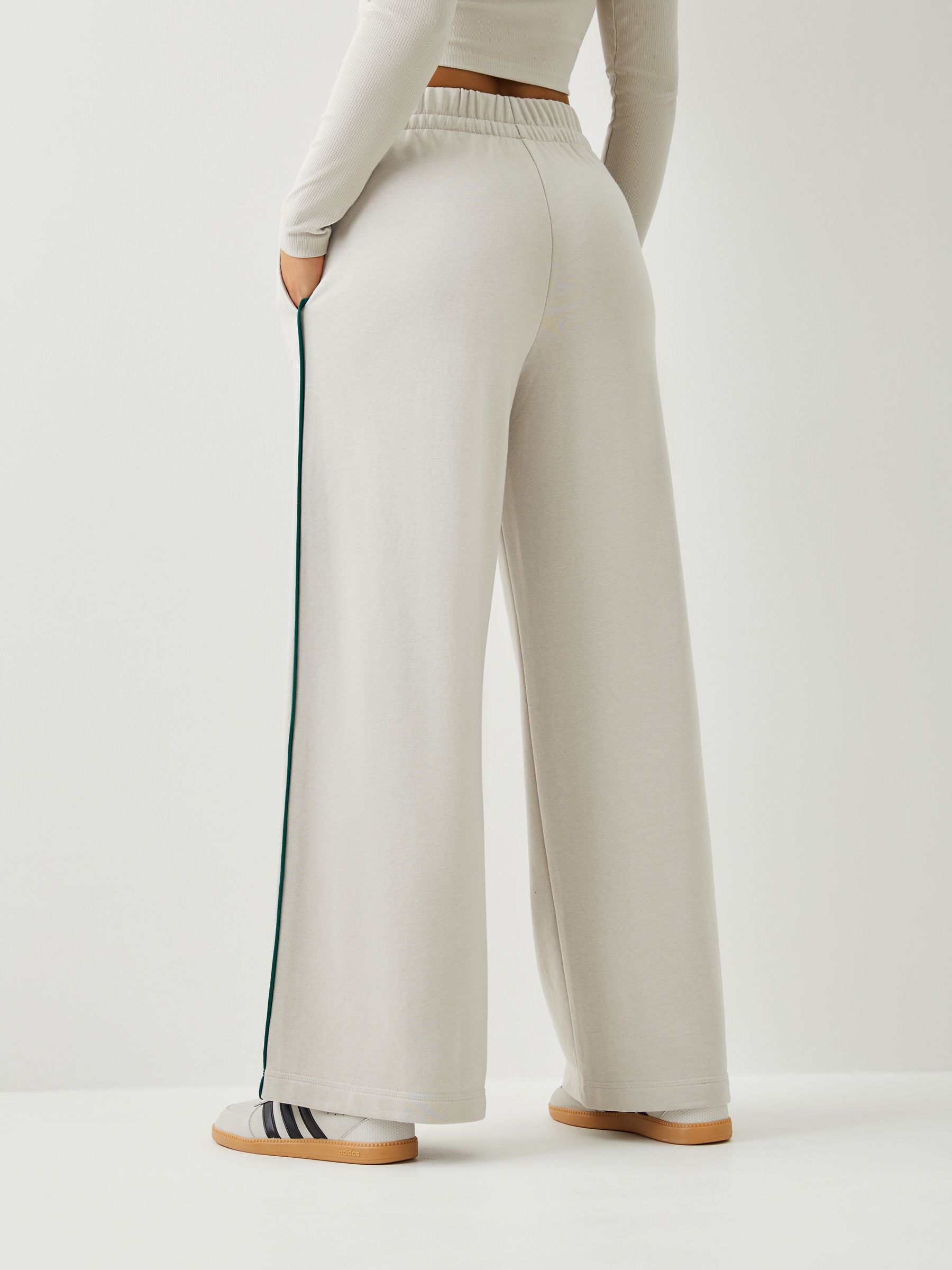 Buy adidas Grey/Green Colourpop Wide Leg Trousers from Next New