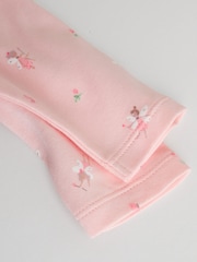 Pink 5 Pack Long Sleeve Baby Bodysuit - Image 13 of 13