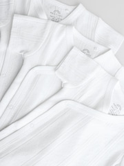 أبيض - حزمة من 3 قطع ملابس داخلية بأكمام طويلة للبيبي - صورة 10 من 12