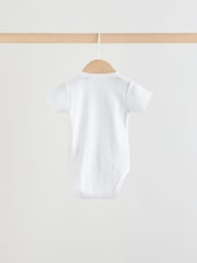 أبيض - حزمة من 3 قطع ملابس داخلية بأكمام طويلة للبيبي - صورة 5 من 12