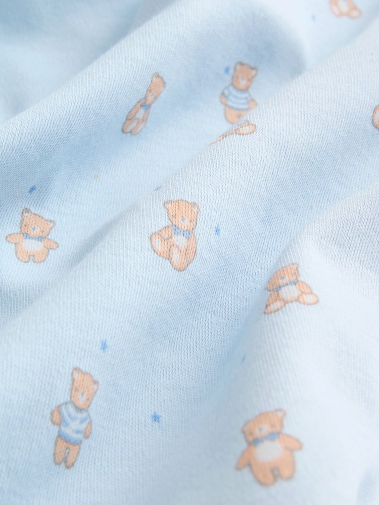 أزرق - حزمة من 5 بدل داخلية قطعة واحدة للبيبي - صورة 14 من 14 أزرق - حزمة من 5 بدل داخلية قطعة واحدة للبيبي - صورة 14 من 14