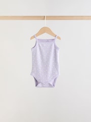 Purple Vest Baby Bodysuits 5 Pack - Image 3 of 13