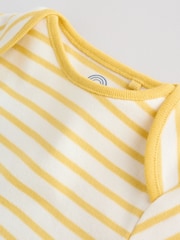 Listra brilhante - Pacote 5 de macacões de manga curta para bebês - Imagem 11 de 14