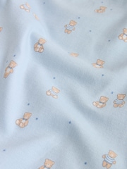 Blue 5 Pack Baby Bear Vest Bodysuits - Image 13 of 13