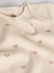 Urso pardo - Pacote 5 de macacões de manga curta para bebês - Imagem 11 de 14