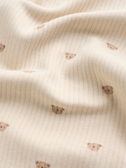 Urso pardo - Pacote 5 de macacões de manga curta para bebês - Imagem 13 de 14