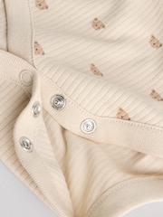 Urso pardo - Pacote 5 de macacões de manga curta para bebês - Imagem 14 de 14