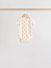 Urso pardo - Pacote 5 de macacões de manga curta para bebês - Imagem 3 de 14