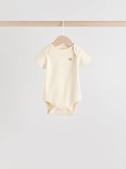 Urso pardo - Pacote 5 de macacões de manga curta para bebês - Imagem 7 de 14