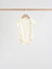 Bright Short Sleeve Baby Bodysuits 5 Pack - Image 12 of 15