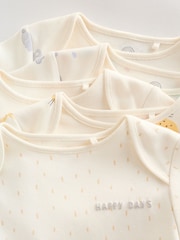 Bright Short Sleeve Baby Bodysuits 5 Pack - Image 6 of 15