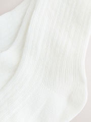 White Baby Socks 3 Pack (0mths-2yrs) - Image 3 of 3