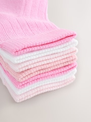 Pink Baby Socks 7 Pack (0mths-2yrs) - Image 2 of 3