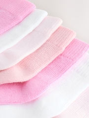 Pink Baby Socks 7 Pack (0mths-2yrs) - Image 3 of 3