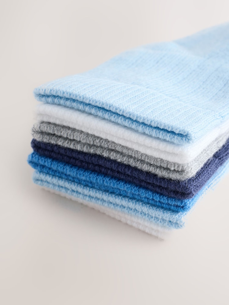 Blue Baby Socks 7 Pack (0mths-2yrs) - Image 3 of 3 Blue Baby Socks 7 Pack (0mths-2yrs) - Image 3 of 3