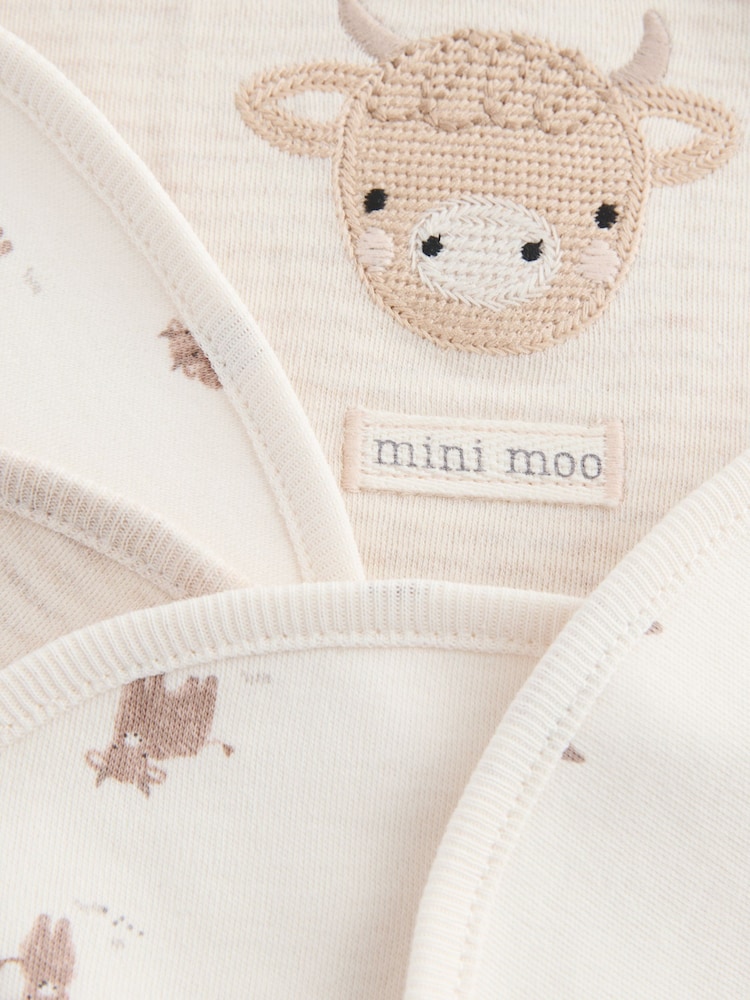 Neutral Hamish Baby Bibs 5 Pack - Image 8 of 8