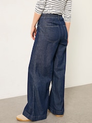 FatFace Amberley Rinse Wash Wide Leg Jeans - Image 2 of 6