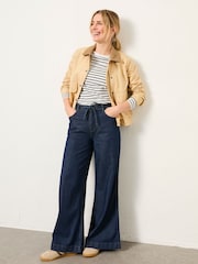 FatFace Amberley Rinse Wash Wide Leg Jeans - Image 3 of 6