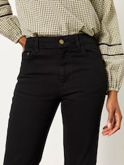 FatFace Whitby Black Slim Capri Jeans - Image 4 of 8