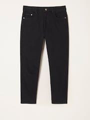 FatFace Whitby Black Slim Capri Jeans - Image 7 of 8