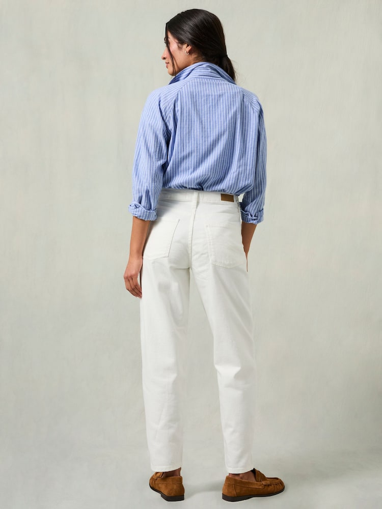 FatFace Marlow White Taper Leg Jean - Image 2 of 7 FatFace Marlow White Taper Leg Jean - Image 2 of 7