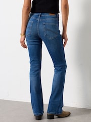 FatFace Katrine Denim Dark Blue Skinny Bootcut Jeans - Image 2 of 5