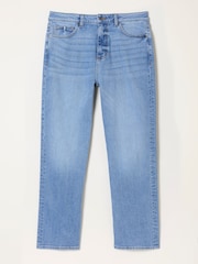 FatFace Carmel Bleach Denim Comfort Straight Jeans - Image 4 of 5