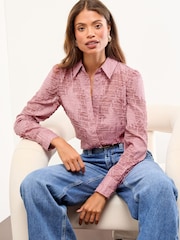 Rosa - Burnout Button Through Shirt - Imagen 3 de 5