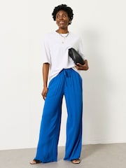 כחול עז - FATFACE מכנסי פלאצו - תמונה 5 מתוך 6