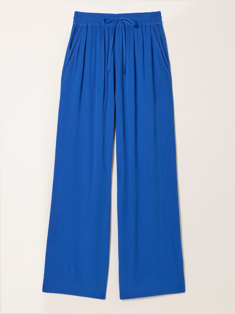 כחול עז - FATFACE מכנסי פלאצו - תמונה 6 מתוך 6