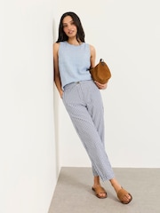 بنطلون مربعات أضيق من أسفل من FatFace - صورة 7 من 7