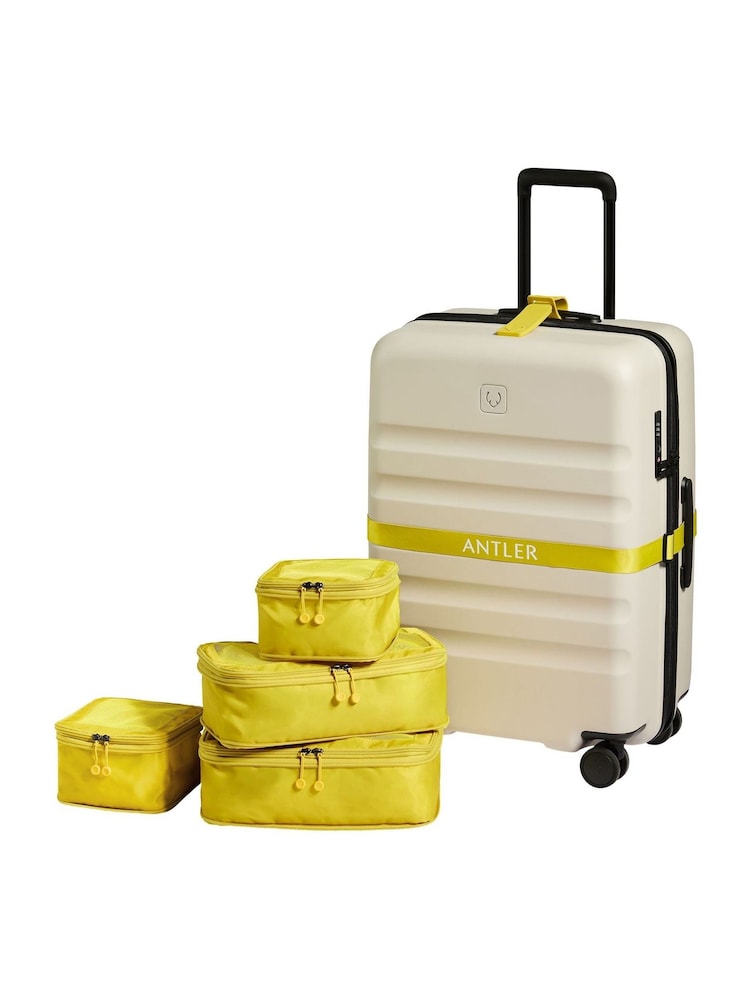 Antler Yellow Packing Cubes in Gorse Yellow - Set of 4 - Image 7 of 7