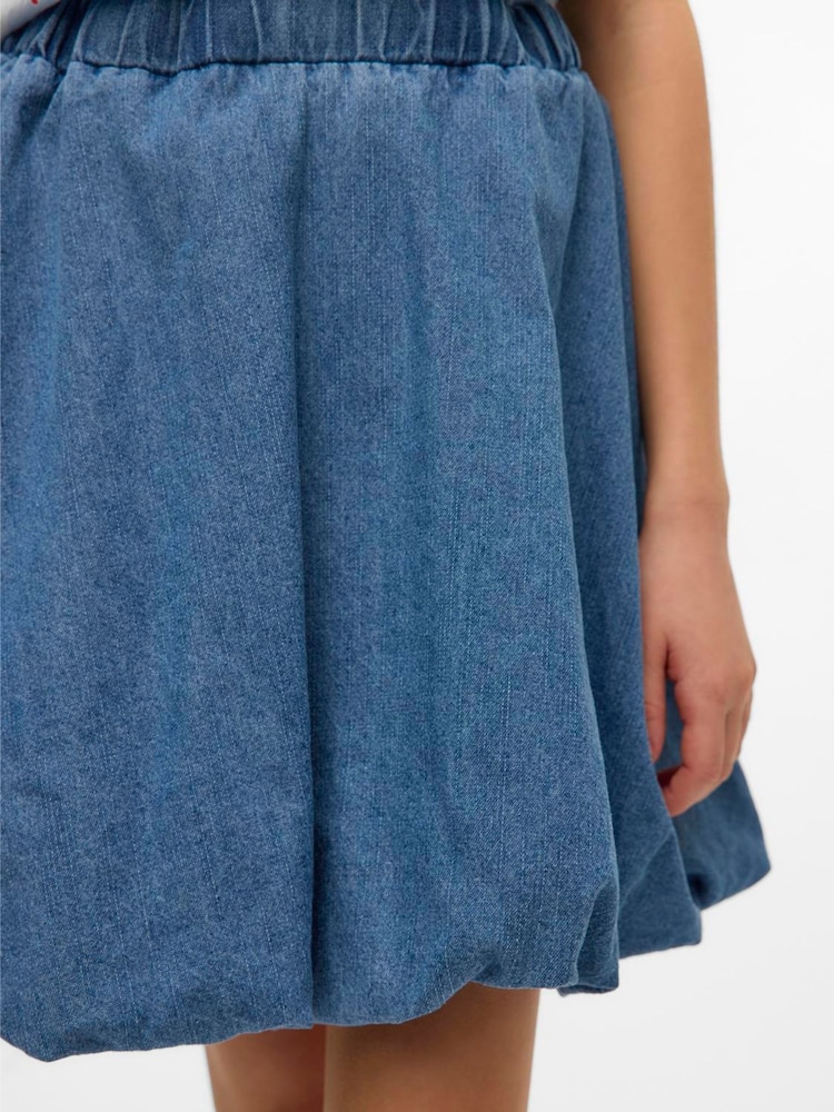 VERO MODA Blue Denim Balloon Skirt - Image 3 of 3