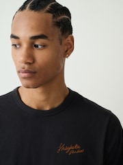 Black Snake Graphic Lightweight T-Shirt - Image 6 of 10