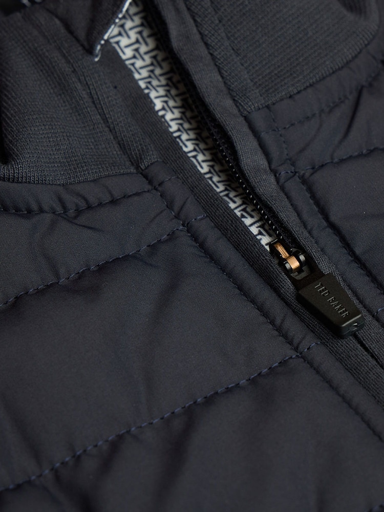 Ted Baker Blue Men's Chipp Padded Golf Gilet - Image 4 of 4