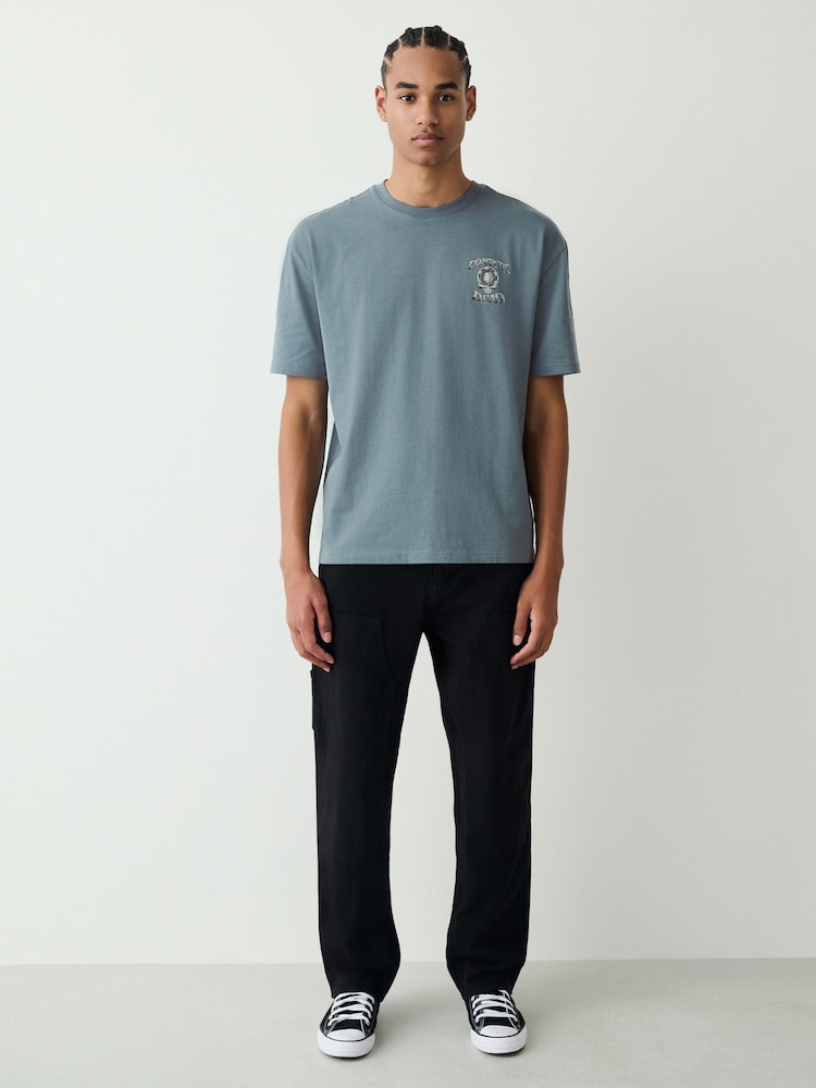 Green Grateful Dead Relaxed Fit Band Graphic Print T-Shirt - Image 2 of 10