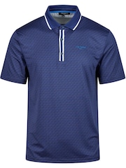 Ted Baker Blue Men's Parre Golf Polo Shirt - Image 1 of 4