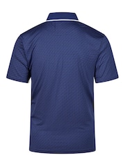 Ted Baker Blue Men's Parre Golf Polo Shirt - Image 2 of 4