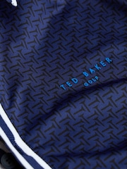 Ted Baker Blue Men's Parre Golf Polo Shirt - Image 4 of 4