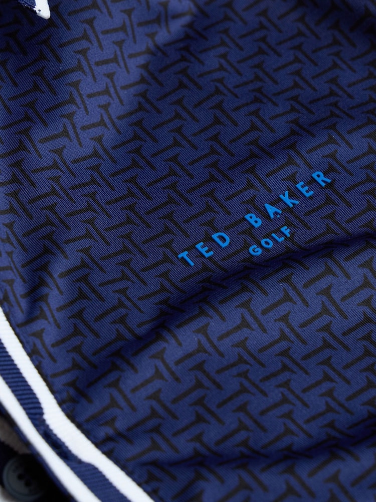Ted Baker Blue Men's Parre Golf Polo Shirt - Image 4 of 4