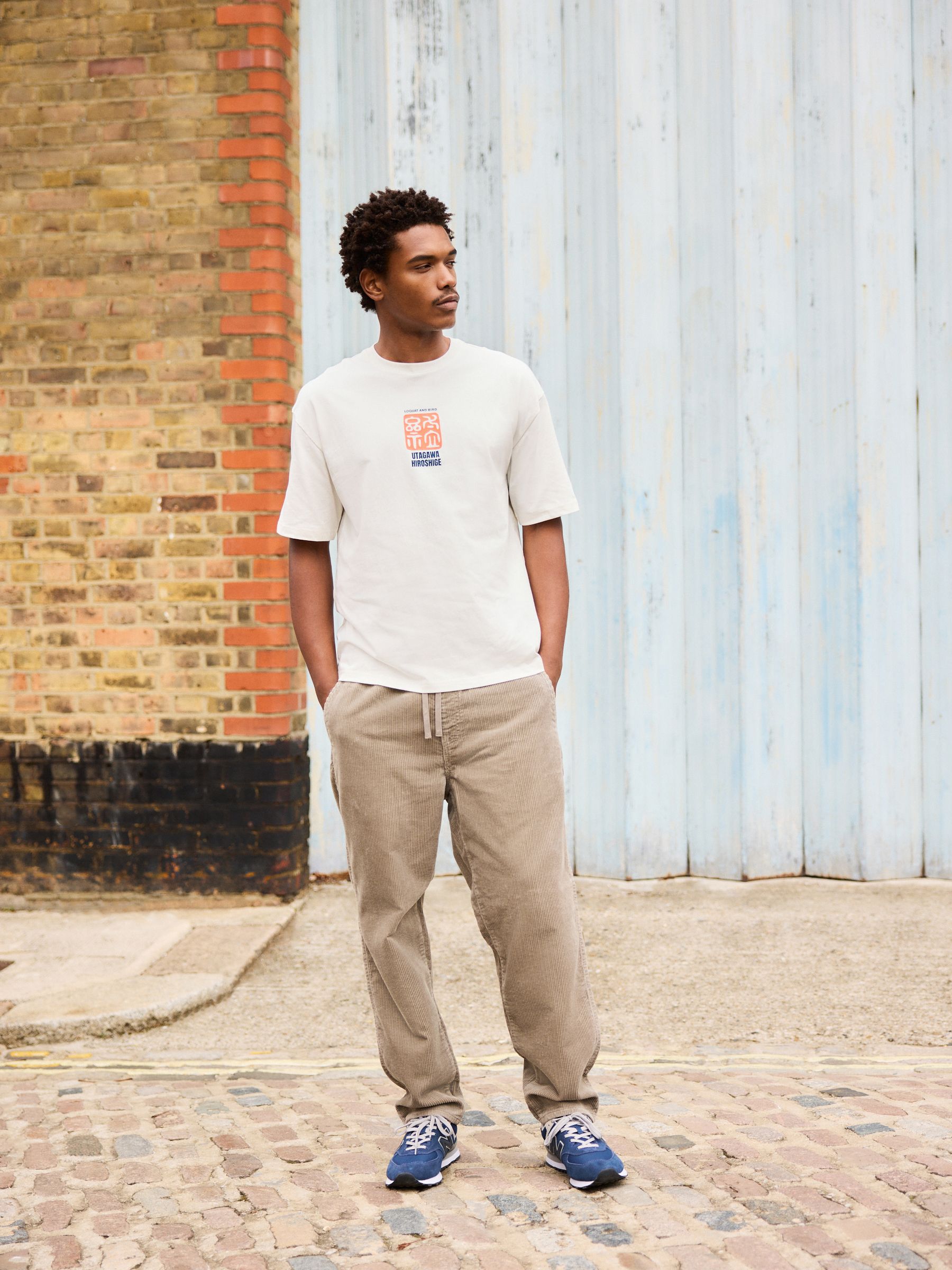 Buy White Hiroshige Relaxed Fit Artist T-Shirt from Next USA