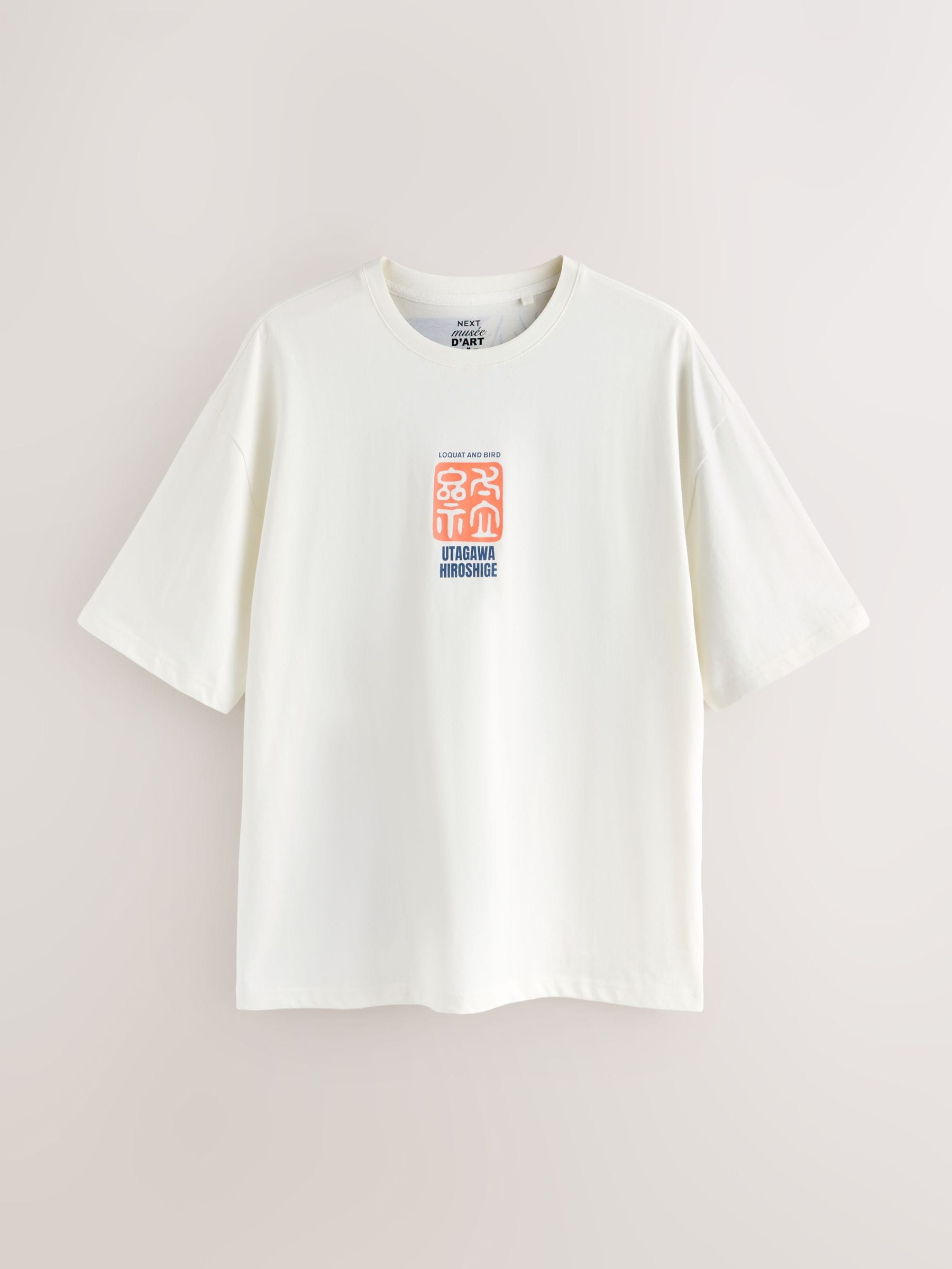 Buy White Hiroshige Relaxed Fit Artist T-Shirt from Next USA