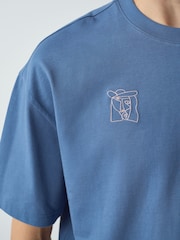 Blue Picasso Relaxed Fit Artist License T-Shirt - Image 5 of 9