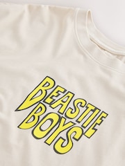 Ecru Beastie - 常规版型 - Band Graphic 印花 T恤 - 9的图像8｝