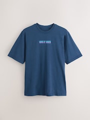 Navy Guns N' Roses Regular Fit Band Graphic Print T-Shirt - Image 8 of 10