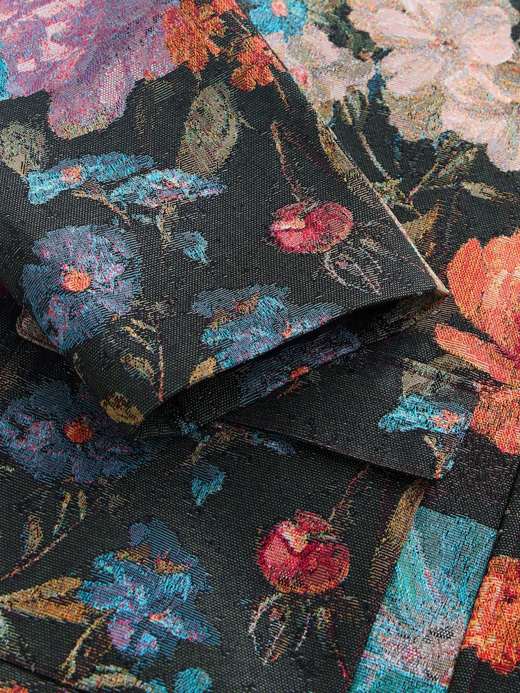 Laura Ashley Tapestry Uffington Floral Zip through Jacket - Image 4 of 4