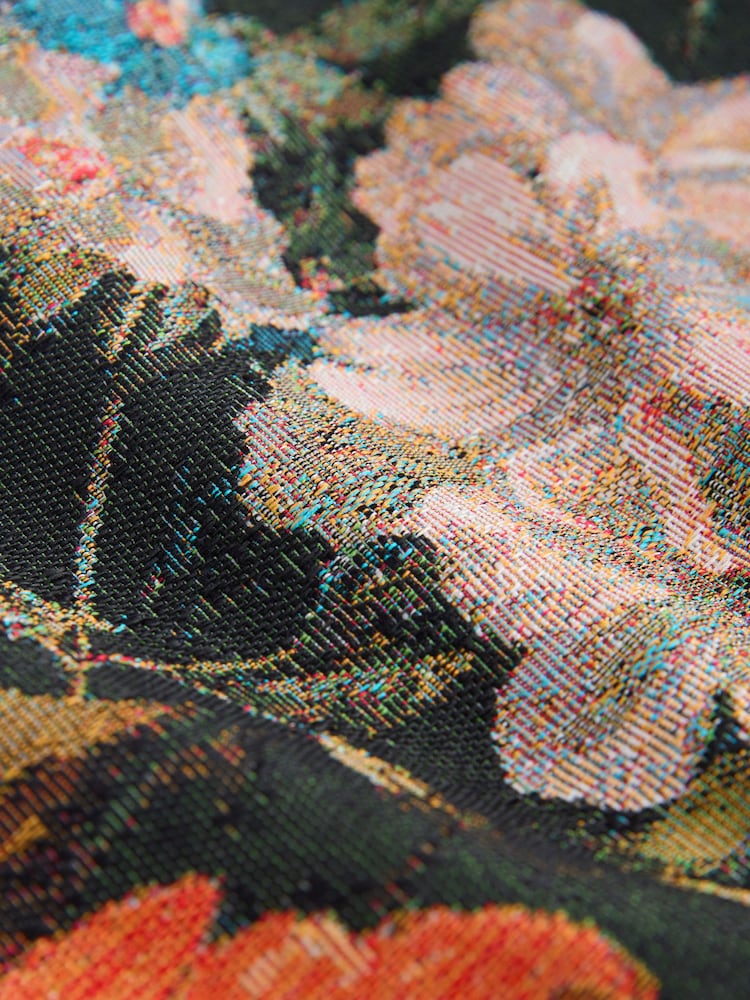 Laura Ashley Tapestry Uffington Floral Zip through Jacket - Image 8 of 8